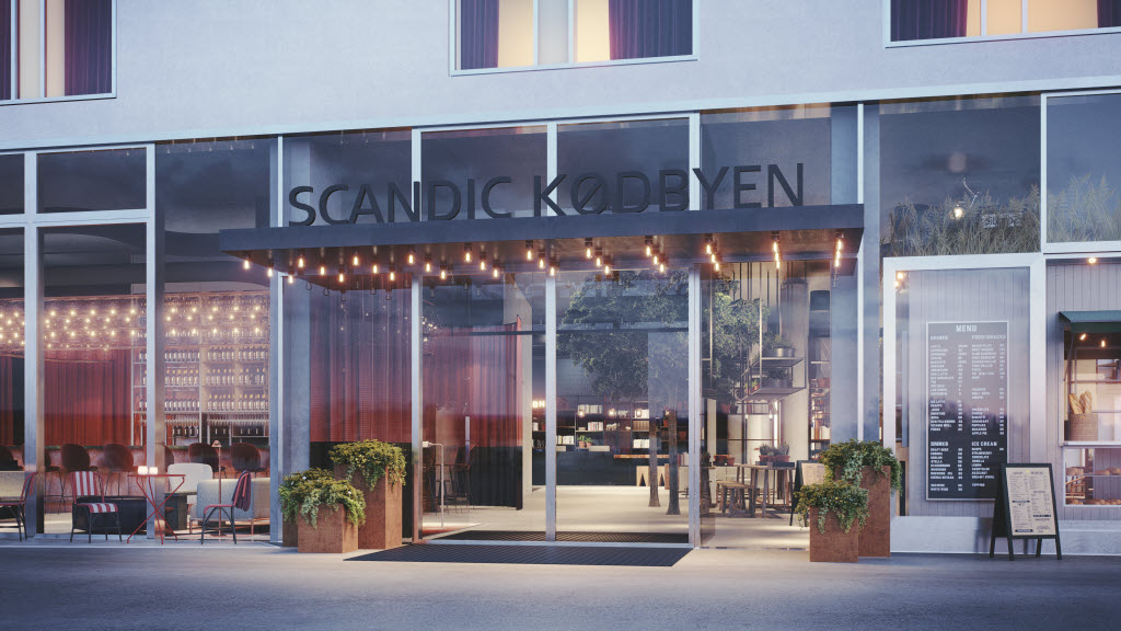Scandic Kødbyen entrance